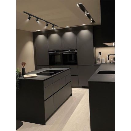Brilagi - Reflektor za tirni sistem HUSKY 4xGU10/10W/230V črna