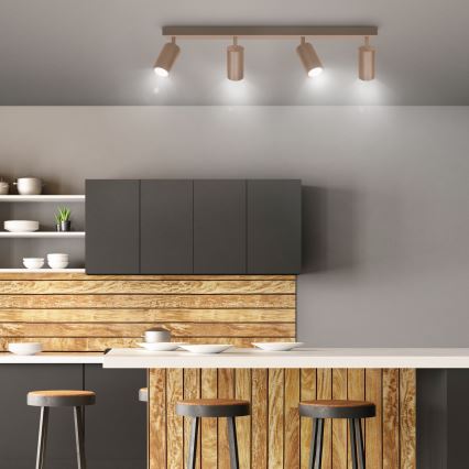 Brilagi - Reflektorna svetilka SELE 4xGU10/30W/230V bežna