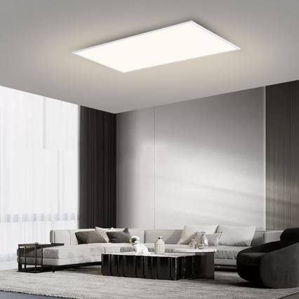 Brilagi - LED zatemnjevalno stropno svetilo SLIMFRAME LED/80W/230V 120x60 cm 3000-6000K bela + daljinski upravljalnik
