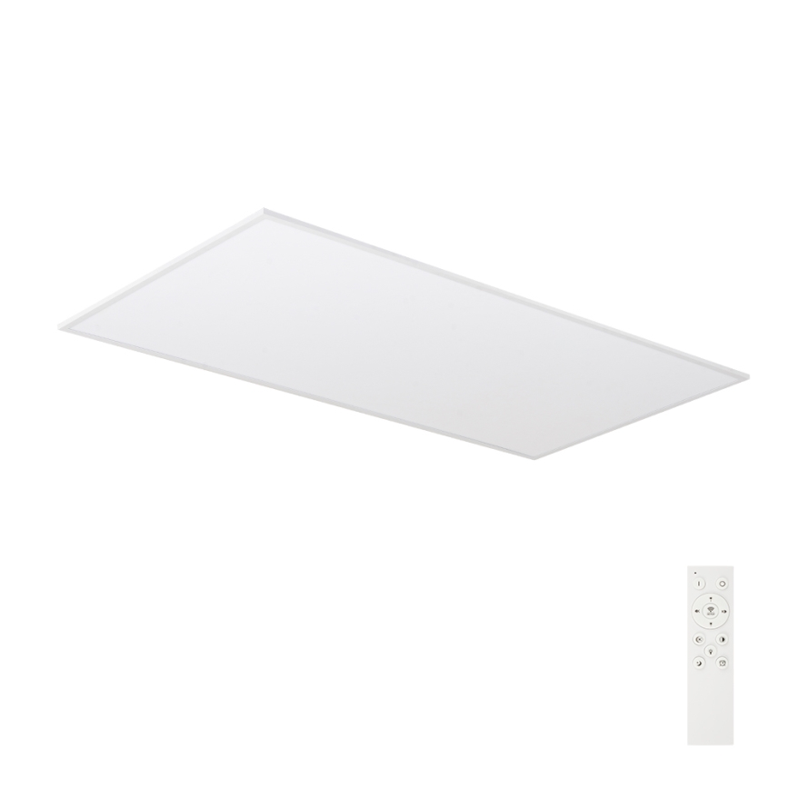 Brilagi - LED zatemnjevalno stropno svetilo SLIMFRAME LED/80W/230V 120x60 cm 3000-6000K bela + daljinski upravljalnik