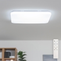 Brilagi - SMART zatemnjiva LED stropna svetilka LED/36W/230V 53x53 cm 3000-6000K Wi-Fi Tuya Beacon + daljinski upravljalnik
