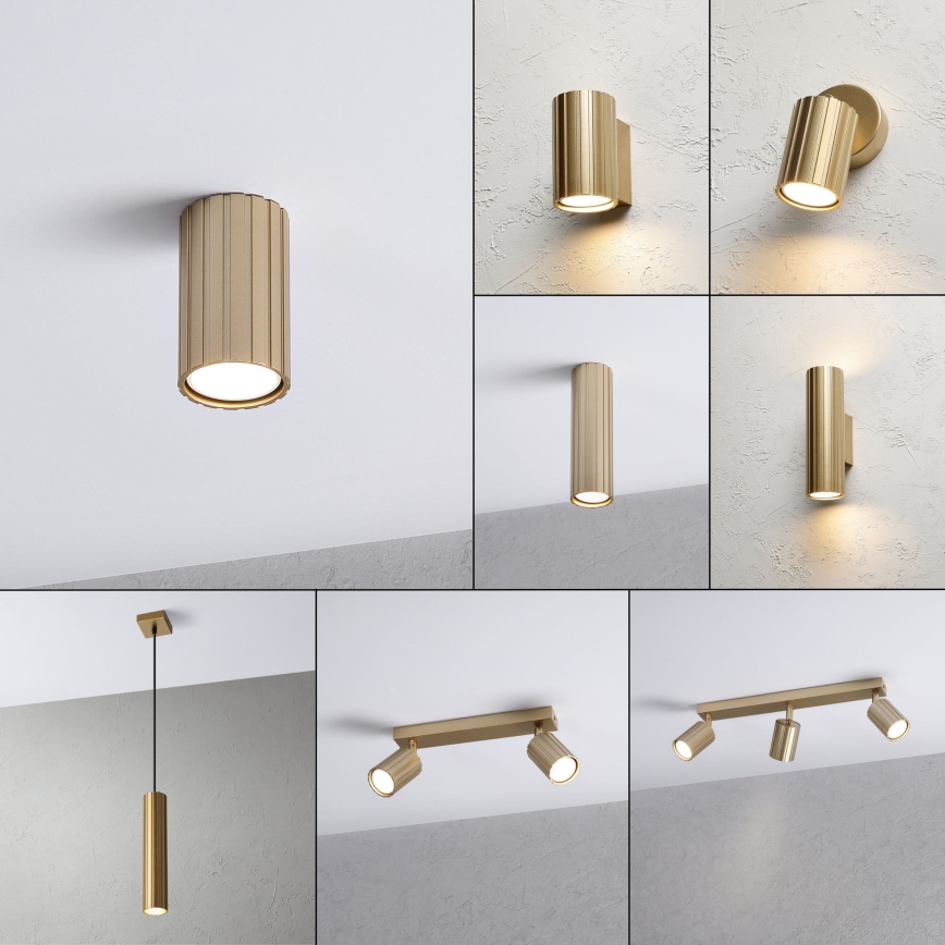 Brilagi - Smerna svetilka CRISPINA 1xGU10/10W/230V 10 cm zlata