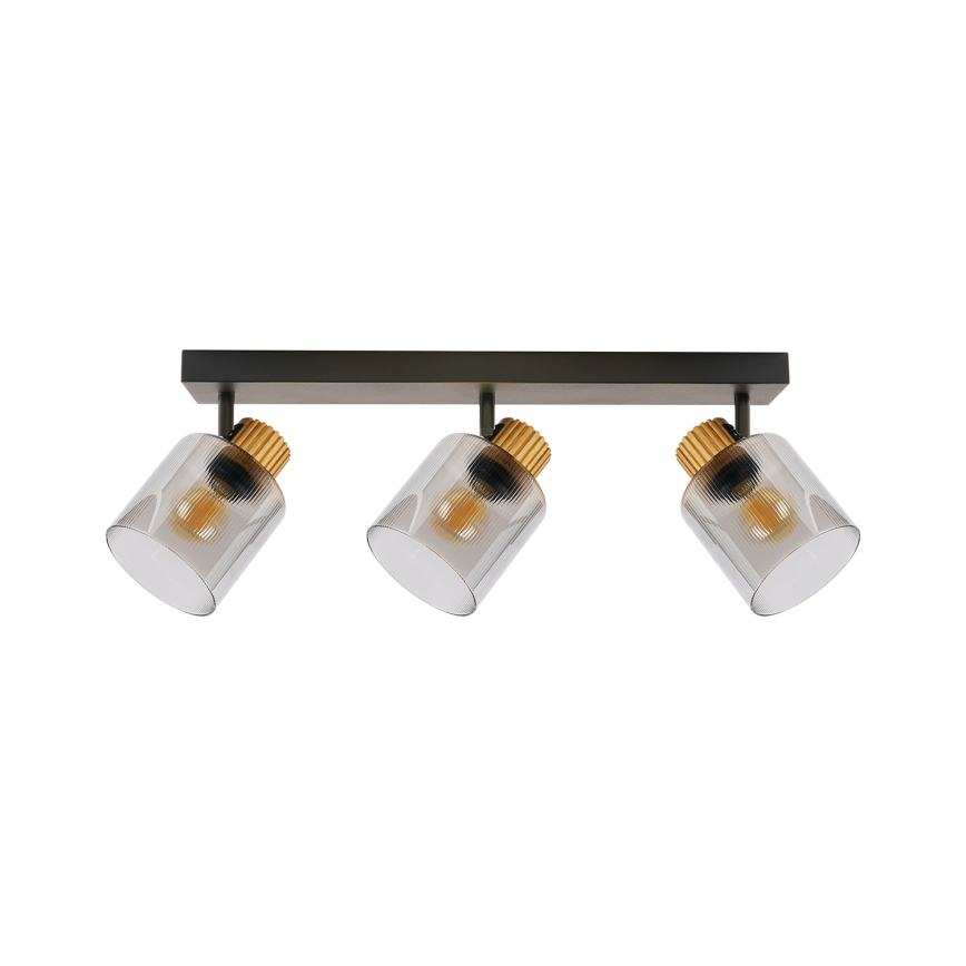 Brilagi - Smerna svetilka HYGGE 3xE14/15W/230V črna/zadimljena