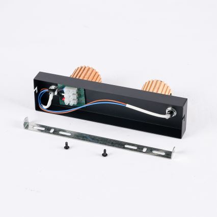 Brilagi - Smerna svetilka ODENSE 2xE14/10W/230V les/črna