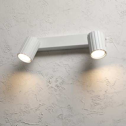 Brilagi - Smerno stropno svetilo CRISPINA 2xGU10/10W/230V bela