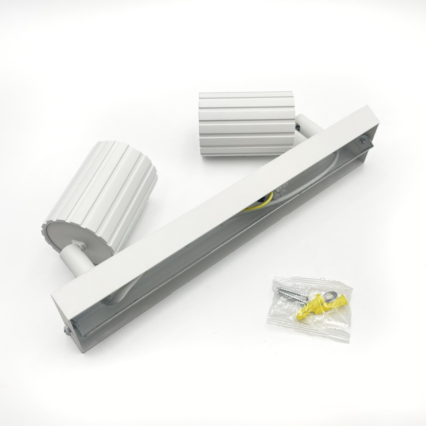 Brilagi - Smerno stropno svetilo CRISPINA 2xGU10/10W/230V bela