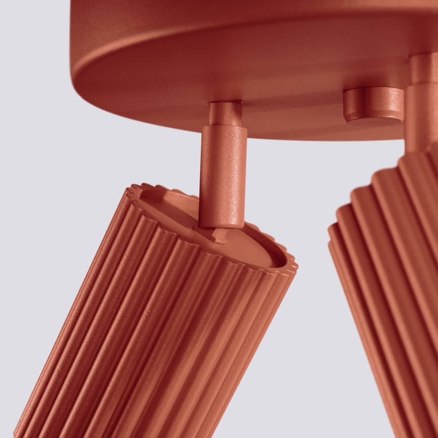 Brilagi - Smerno svetilo CRESTO 3xGU10/10W/230V rdeča