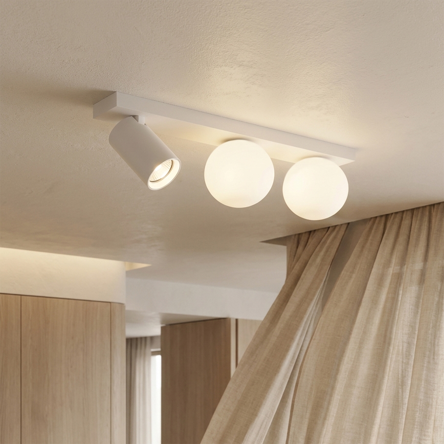 Brilagi - Smerno svetilo SELE BALL 1xGU10/30W/230V + 2xG9/10W bela