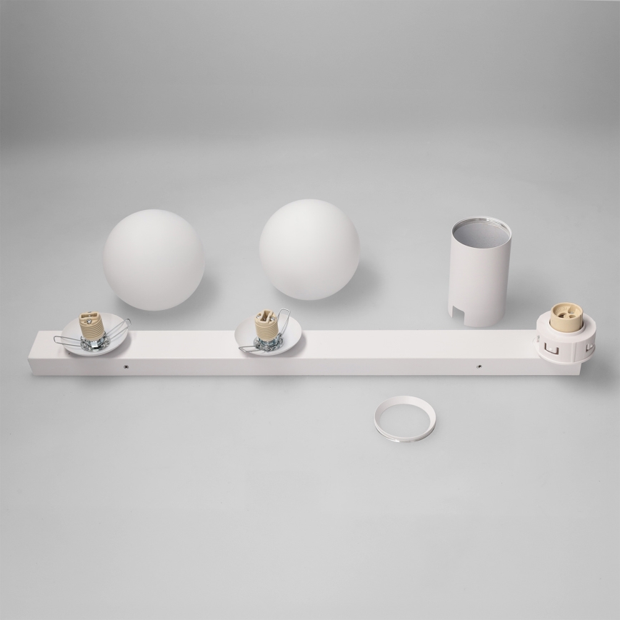 Brilagi - Smerno svetilo SELE BALL 1xGU10/30W/230V + 2xG9/10W bela