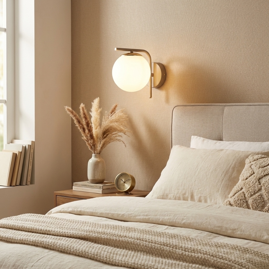 Brilagi - Stenska svetilka 1xE27/60W/230V bežna/zlata