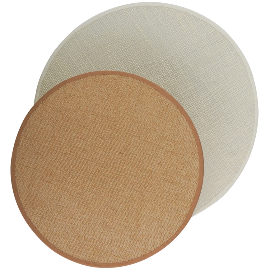 Brilagi - Stenska svetilka CIRCLES 1xE27/15W/230V 45x45 cm bež/krem barva