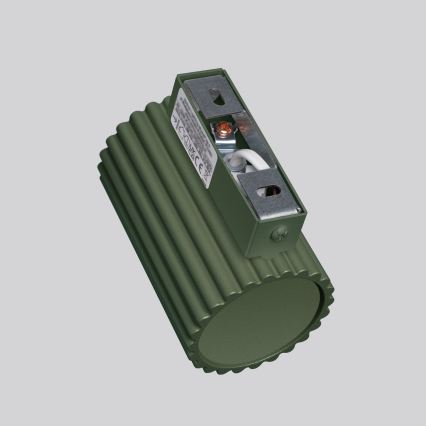 Brilagi - Stenska svetilka CRESTO 1xGU10/10W/230V 10 cm zelena