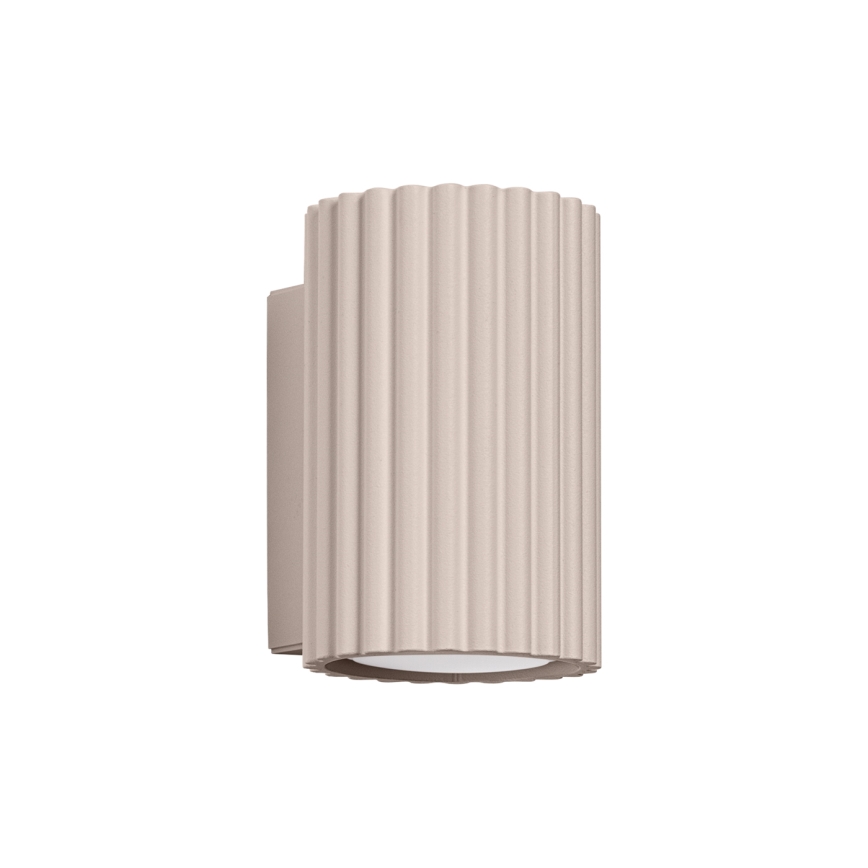 Brilagi - Stenska svetilka CRESTO 2xGU10/10W/230V 10 cm taupe
