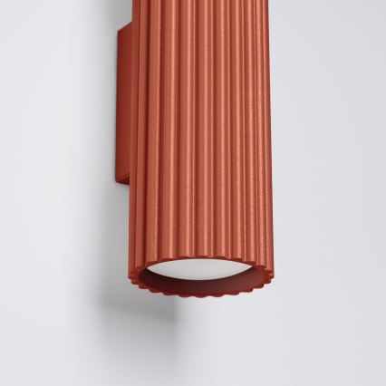 Brilagi - stenska svetilka CRESTO 2xGU10/10W/230V 20 cm rdeča