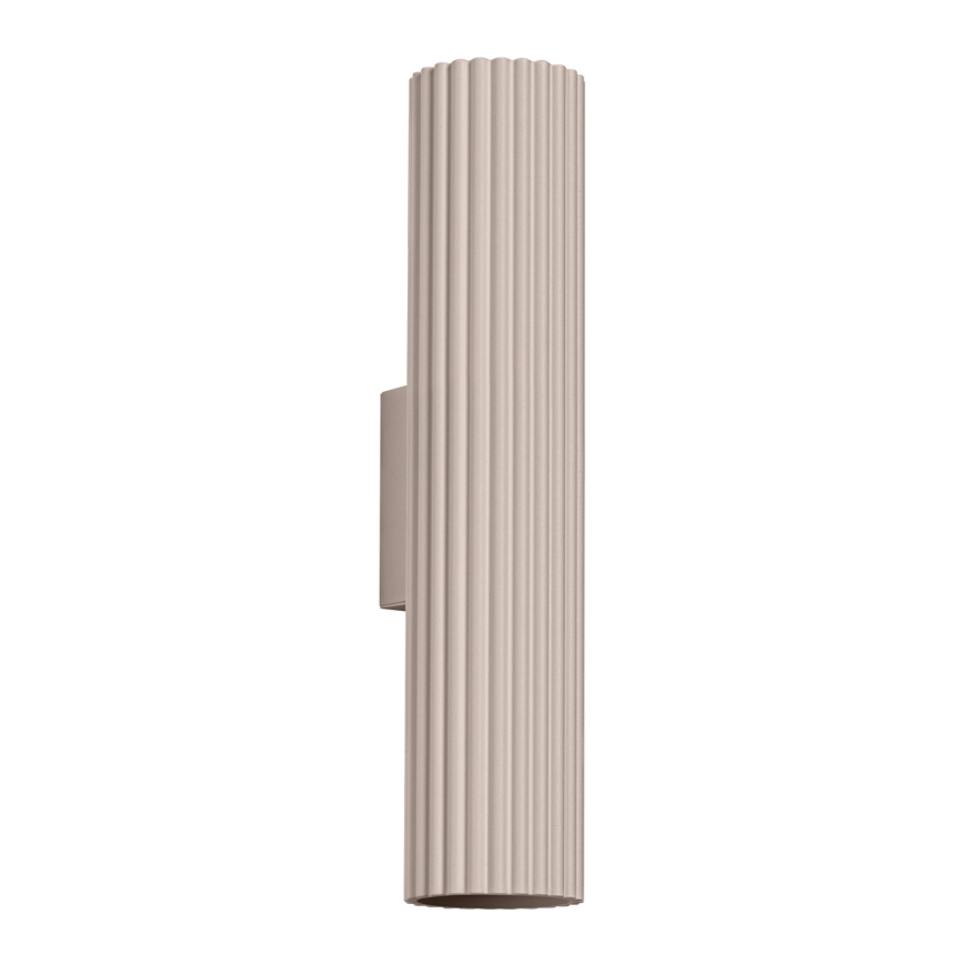 Brilagi - Stenska svetilka CRESTO 2xGU10/10W/230V 20 cm taupe