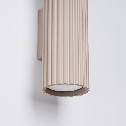 Brilagi - Stenska svetilka CRESTO 2xGU10/10W/230V 20 cm taupe