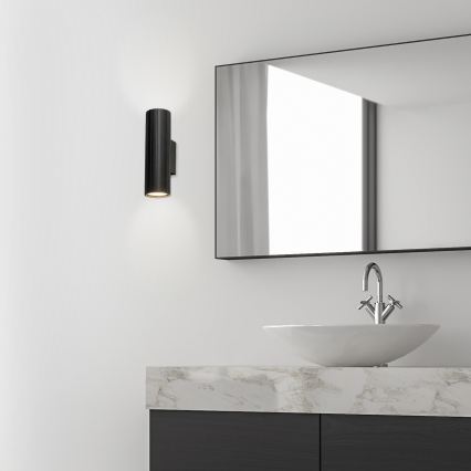 Brilagi - Stenska svetilka CRISPINA 2xGU10/10W/230V 20 cm črna