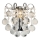 Brilagi - Stenska svetilka CRYSTAL 1xE14/60W/230V sijajni krom