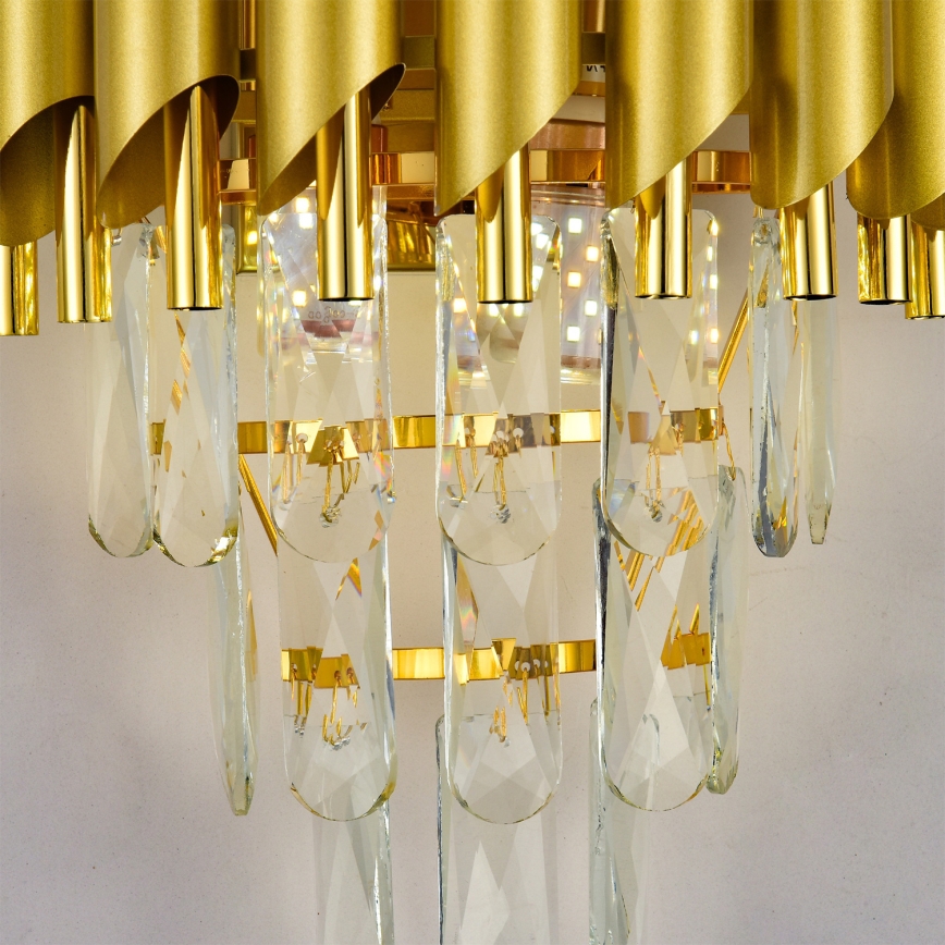 Brilagi - Stenska svetilka ECLIPSE 2xE14/10W/230V zlata