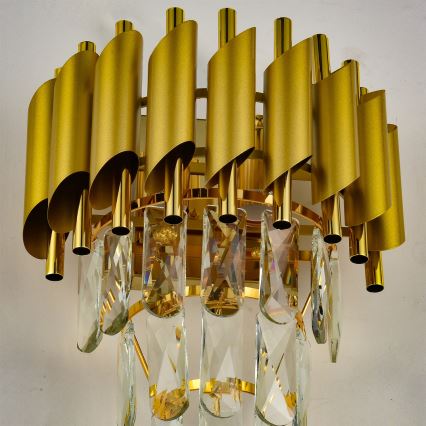 Brilagi - Stenska svetilka ECLIPSE 2xE14/10W/230V zlata