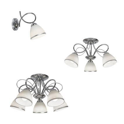 Brilagi - Stenska svetilka FRED 1xE27/60W/230V, krom visokega sijaja