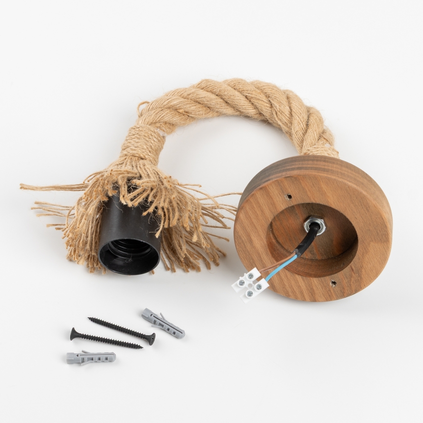 Brilagi - Stenska svetilka KOS 1xE27/60W/230V bukev