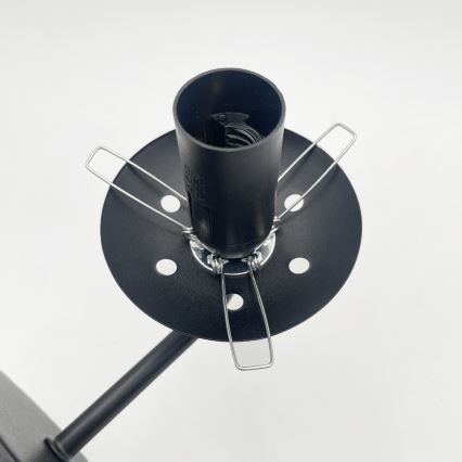 Brilagi - Stenska svetilka MALIVA 1xE14/15W/230V črna/dimljena