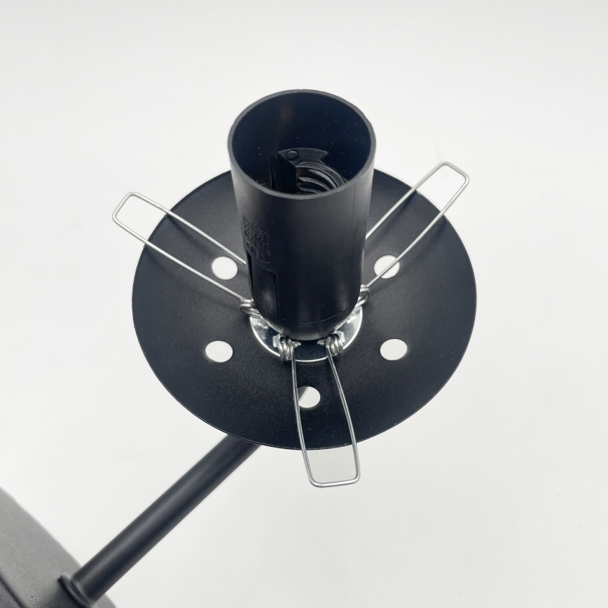 Brilagi - Stenska svetilka MALIVA 1xE14/15W/230V črna/dimljena