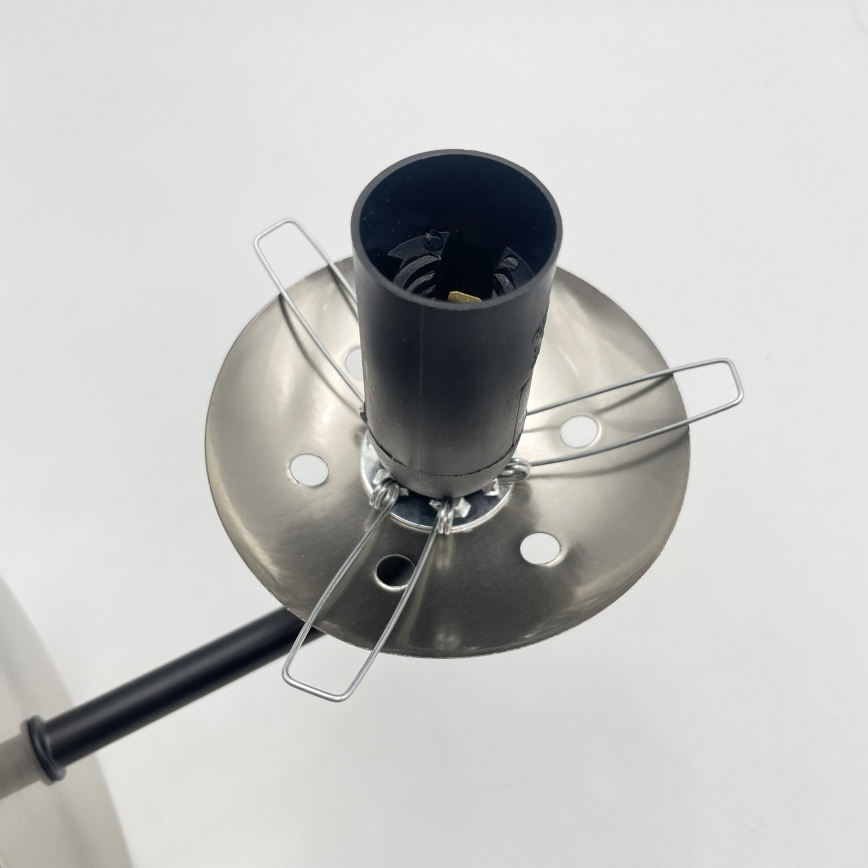 Brilagi - Stenska svetilka MALIVA 1xE14/15W/230V matni krom/dimljeno steklo