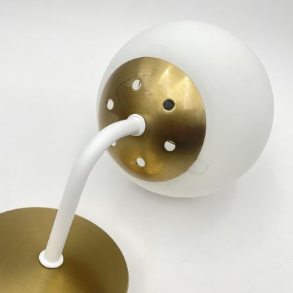 Brilagi - Stenska svetilka MALIVA 1xE14/15W/230V zlata/bela