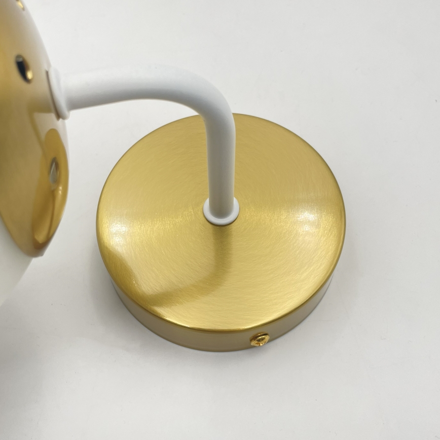 Brilagi - Stenska svetilka MALIVA 1xE14/15W/230V zlata/bela