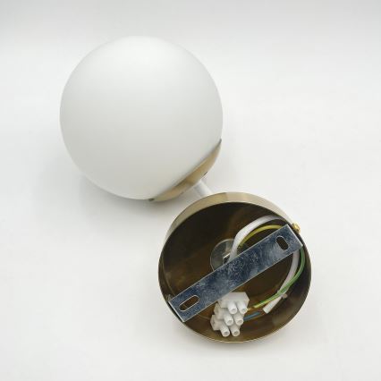 Brilagi - Stenska svetilka MALIVA 1xE14/15W/230V zlata/bela