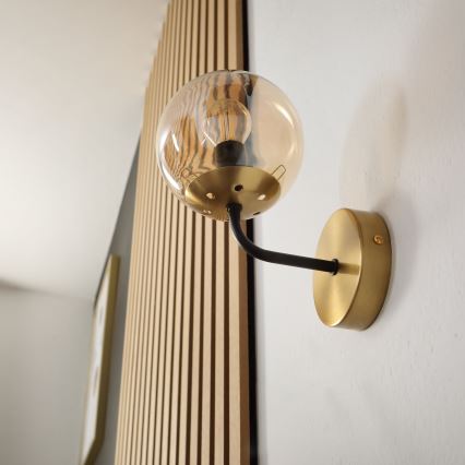 Brilagi - Stenska svetilka MALIVA 1xE14/15W/230V zlata