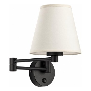 BRILAGI - Stenska svetilka NUBILA 1xE27/15W/230V kremna/črna