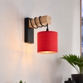 BRILAGI - Stenska svetilka NUBILA 1xE27/60W/230V rjava/črna/rdeča