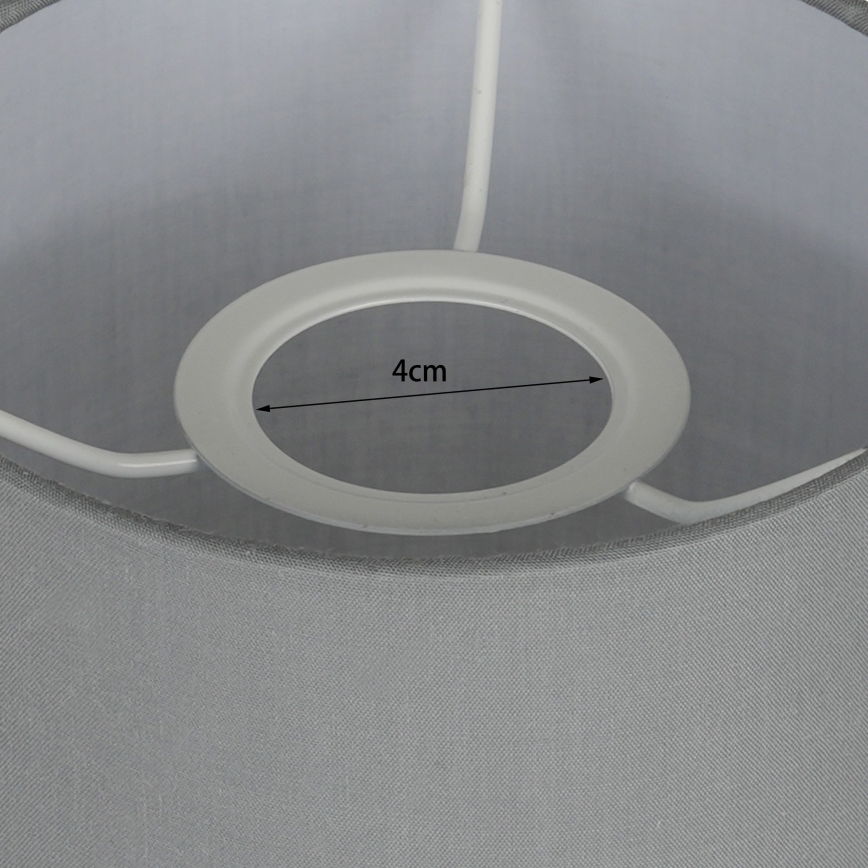 Brilagi - Stenska svetilka NUBILA WOOD 1xE27/25W/230V hrast/črna/svetlo siva