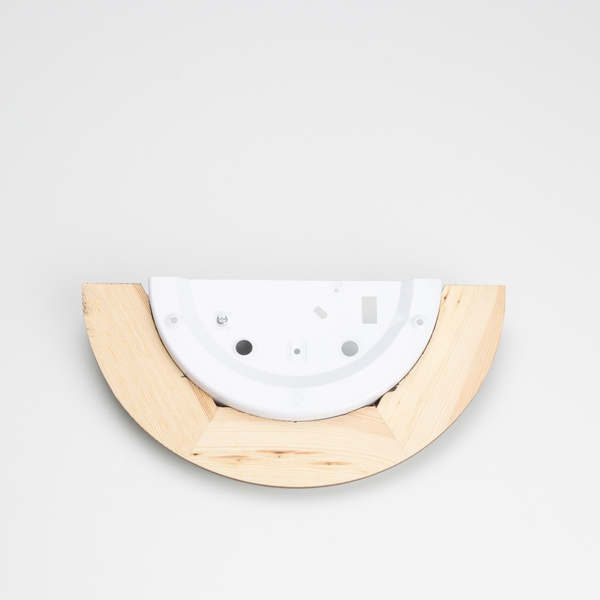 Brilagi - Stenska svetilka ORBIS 1xE27/60W/230V 30 cm, borov les