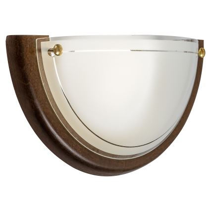 Brilagi - Stenska svetilka ORBIS 1xE27/60W/230V 30 cm, borov les