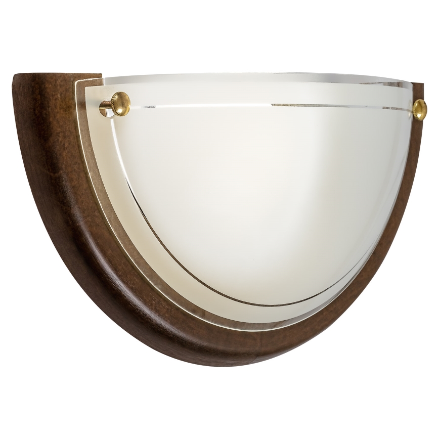 Brilagi - Stenska svetilka ORBIS 1xE27/60W/230V 30 cm, borov les