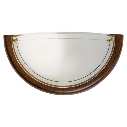 Brilagi - Stenska svetilka ORBIS 1xE27/60W/230V 30 cm, borov les