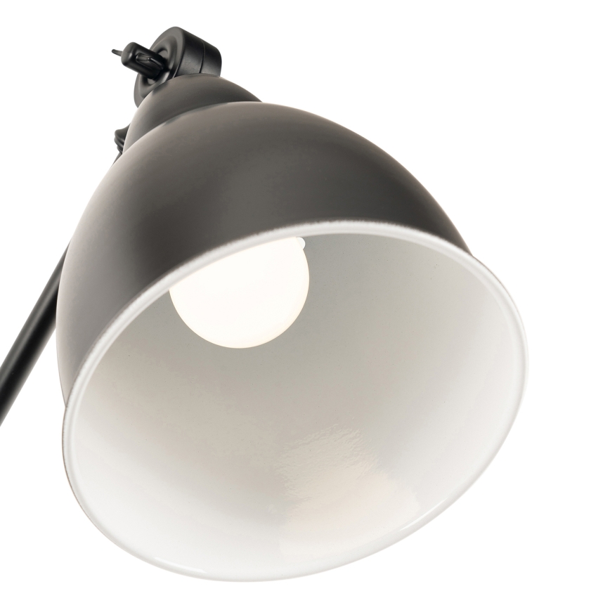 Brilagi - Stenska svetilka QUILL 1xE27/40W/230V 40 cm črna