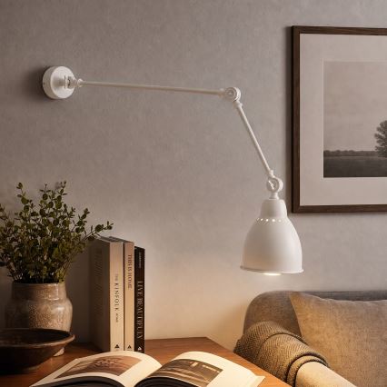 BRILAGI - Stenska svetilka QUILL 1xE27/40W/230V 83 cm bela