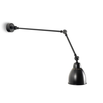 Brilagi - Stenska svetilka QUILL 1xE27/40W/230V 83 cm črna