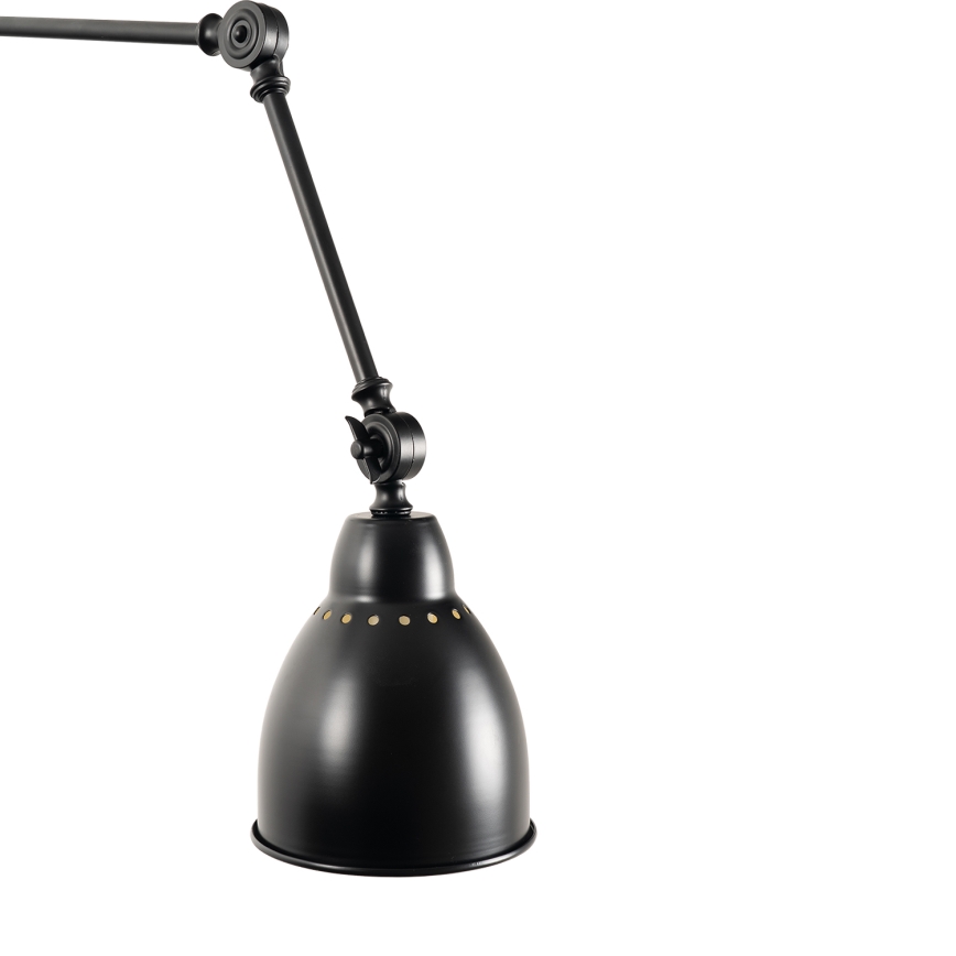 Brilagi - Stenska svetilka QUILL 1xE27/40W/230V 83 cm črna