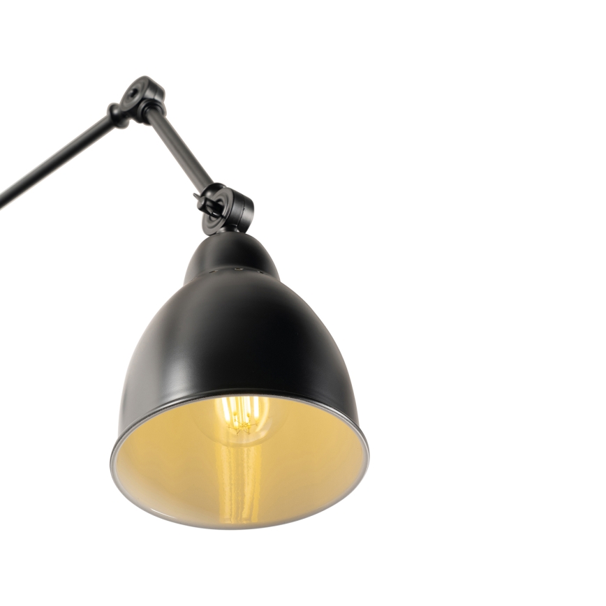 Brilagi - Stenska svetilka QUILL 1xE27/40W/230V 83 cm črna