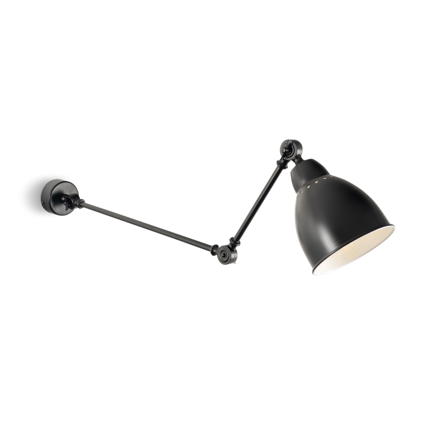 Brilagi - Stenska svetilka QUILL 1xE27/40W/230V 83 cm črna