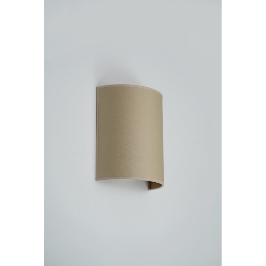 Brilagi - Stenska svetilka SEMI 1xE27/15W/230V pr. 20 cm bež