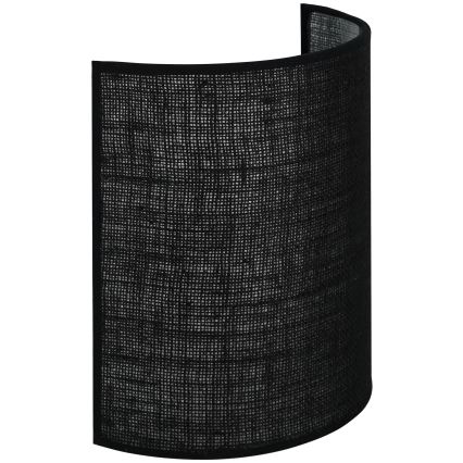 Brilagi - Stenska svetilka SEMI 1xE27/15W/230V pr. 20 cm črna