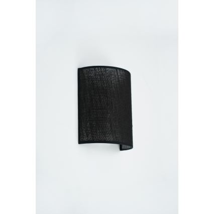 Brilagi - Stenska svetilka SEMI 1xE27/15W/230V pr. 20 cm črna