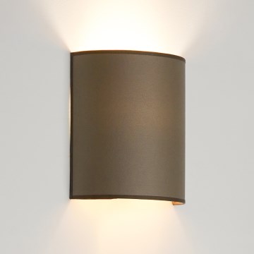 Brilagi - Stenska svetilka SEMI 1xE27/15W/230V pr. 20 cm rjava